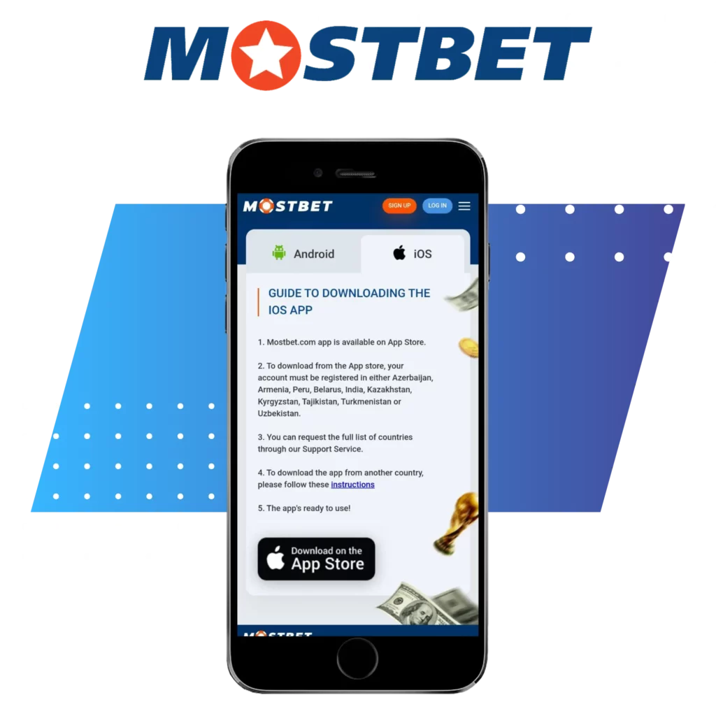 Download App and Installation for iOS Mostbet