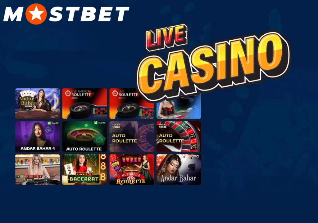 Live Casino at Mostbet
